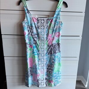 Lilly Pulitzer Pink and White Dress